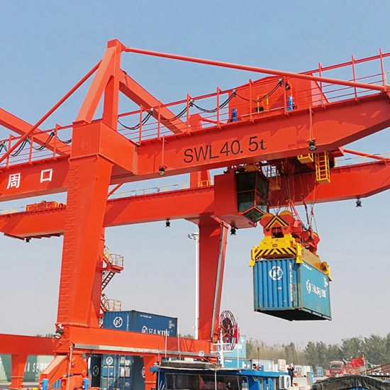 Rail-Mounted Container Gantry Crane Rail-Mounted Container Gantry Crane