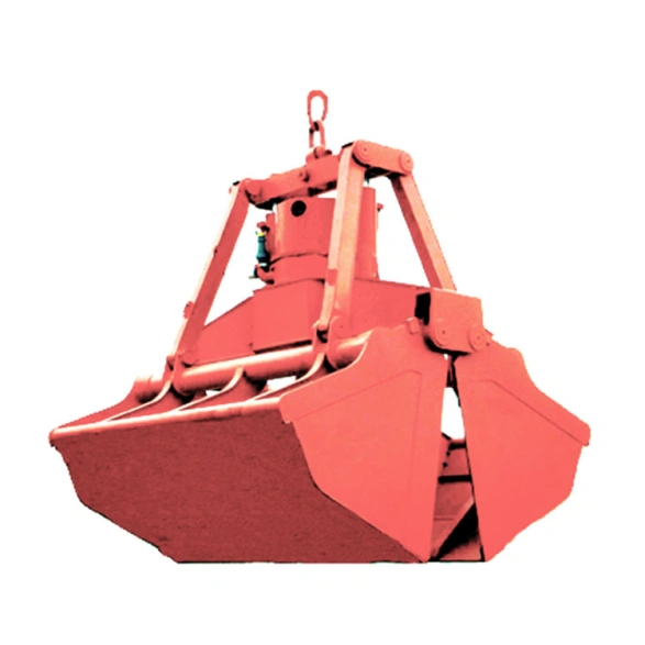 Efficient waste sorting solution with a 5-ton orange peel excavator grab Efficient waste sorting solution with a 5-ton orange peel excavator grab