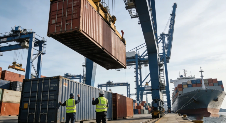 ZEHUA supplies 20 tons of ship-to-shore cranes to Brazil