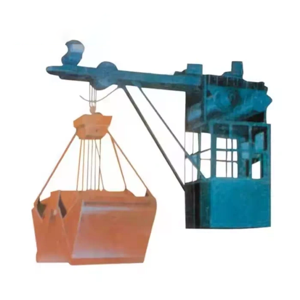 Single Girder Overhead Crane with Grab Bucket (2).webp