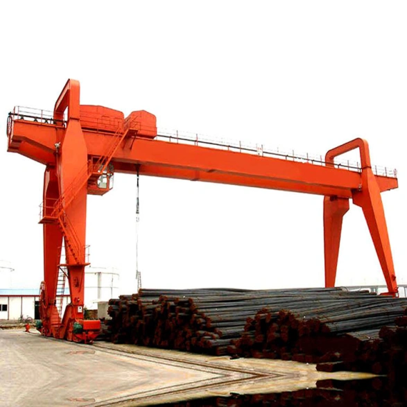 Double Girder Rail Mounted 30ton 15t 16t Gantry Crane.webp