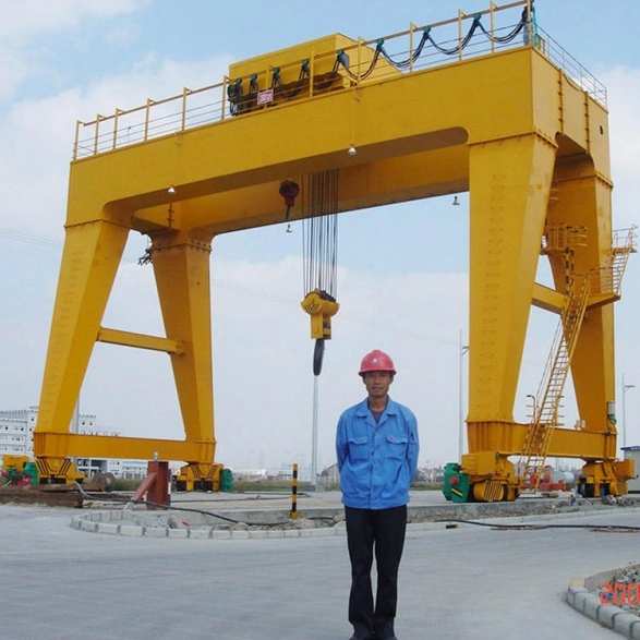 Double Girder Rail Mounted  Gantry Crane.webp