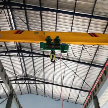 Electric Single Girder Overhead Travelling Crane