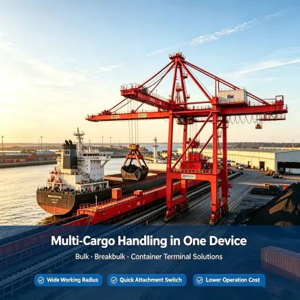 Core Advantages of Bulk & General Cargo Handling Cranes