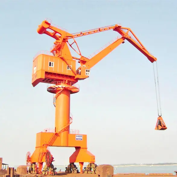 Grab-Type Four-Link Level Luffing Portal Crane