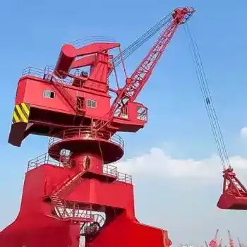 Grab-type Single Boom Level Luffing Portal Crane