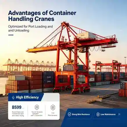 Core Advantages of Container Handling Port Cranes