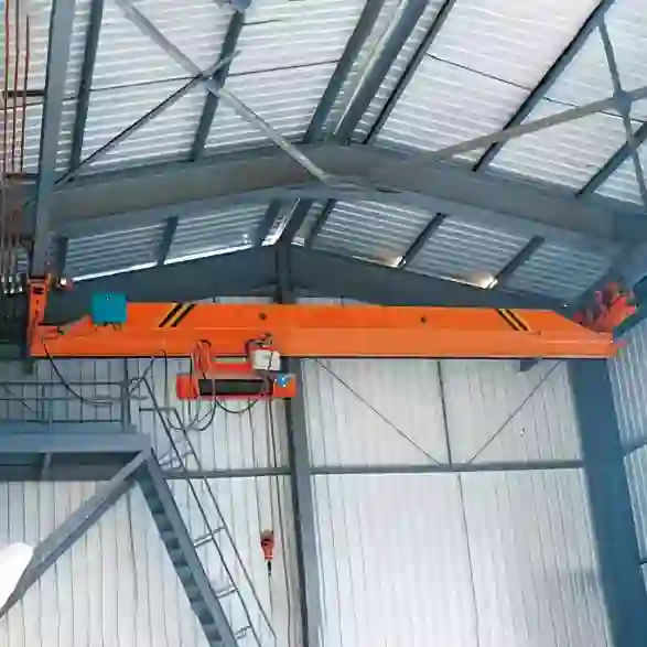 Single Girder Electrically Suspended Overhead Crane.webp