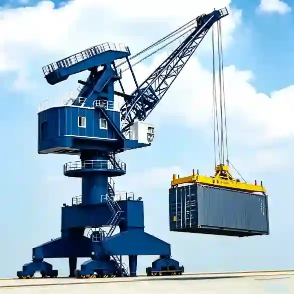 Single Boom Level Luffing Portal Crane.webp