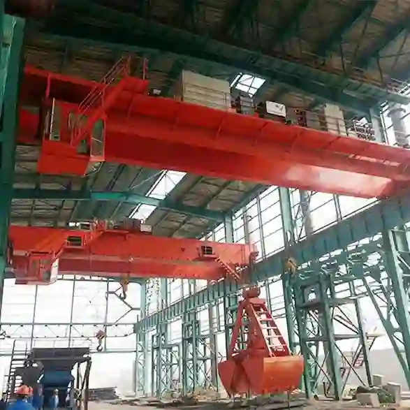 QZ Grab Double Girder Bridge Overhead Crane4.webp