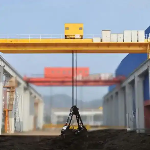 QZ Grab Double Girder Bridge Overhead Crane3.webp